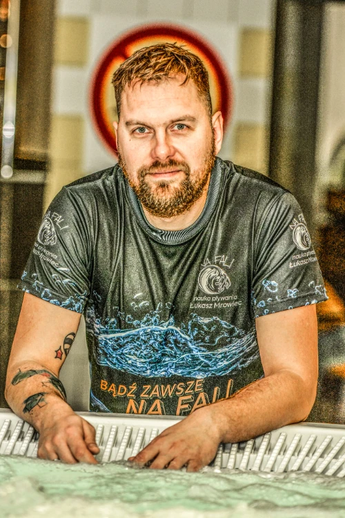 Na Fali szkoła pływania, podopieczny